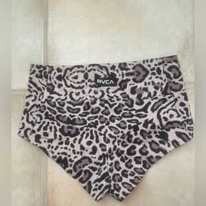 RVCA swim booty shorts